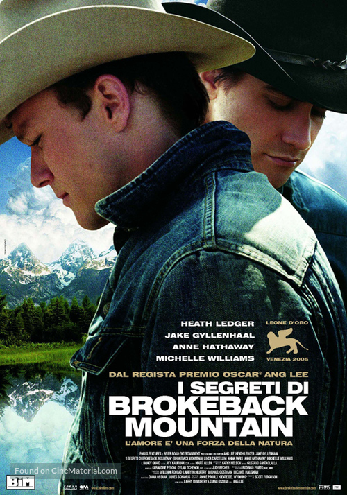 Brokeback Mountain - Italian Movie Poster