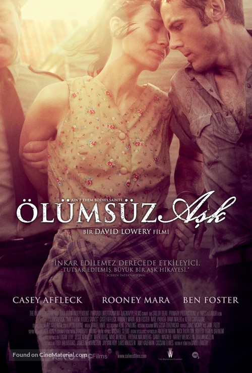 Ain&#039;t Them Bodies Saints - Turkish Movie Poster