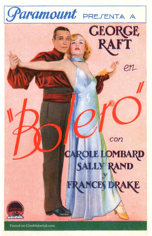 Bolero - Spanish Movie Poster