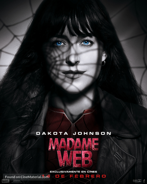 Madame Web - Spanish Movie Poster