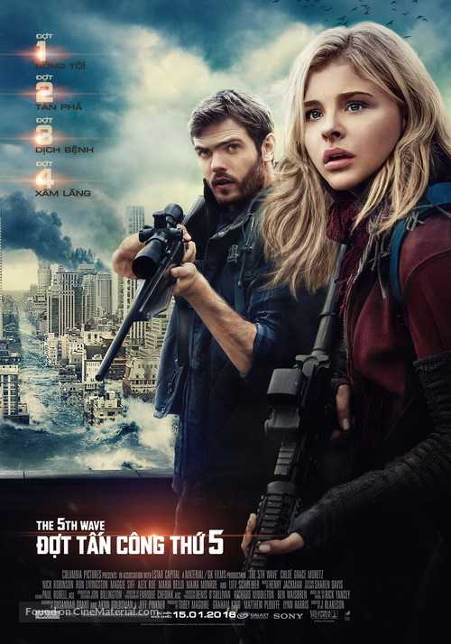 The 5th Wave - Vietnamese Movie Poster