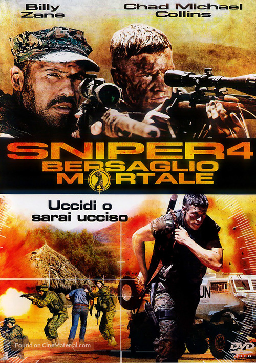 Sniper: Reloaded - Italian DVD movie cover