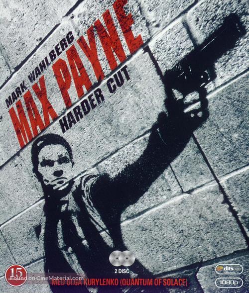 Max Payne - Danish Blu-Ray movie cover