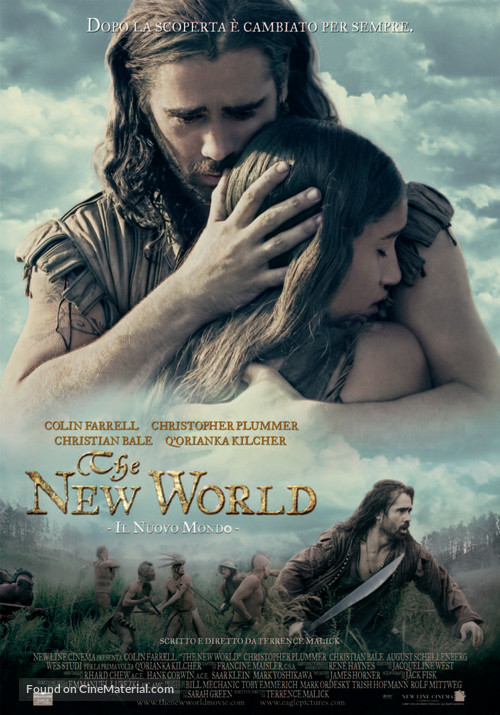 The New World - Italian Movie Poster