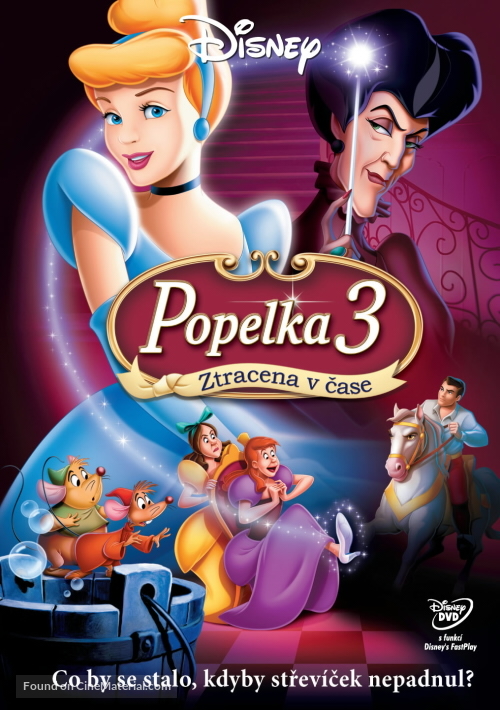 Cinderella III - Czech DVD movie cover