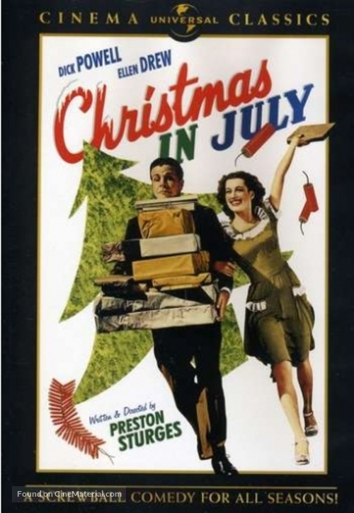 Christmas in July - Movie Cover