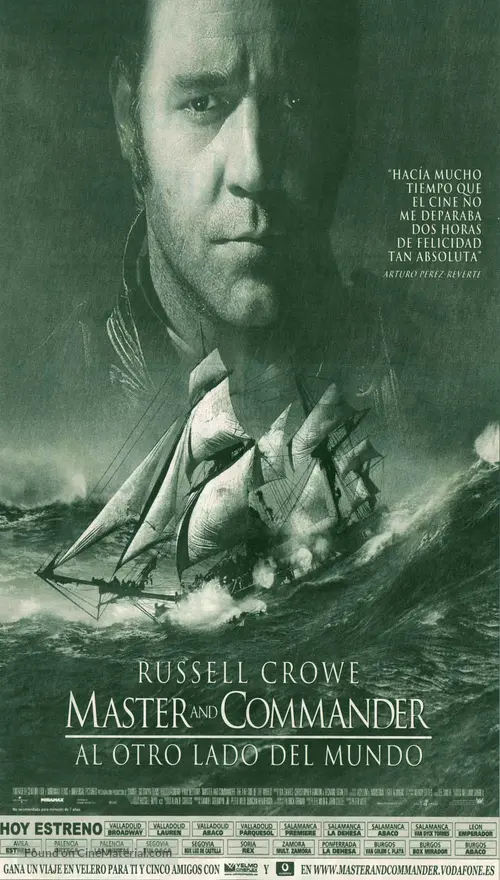 Master And Commander Movie Poster