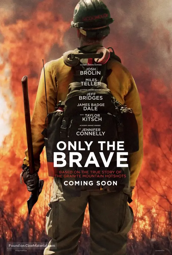 Only the Brave - British Movie Poster