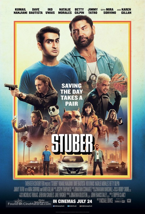 Stuber - Indonesian Movie Poster