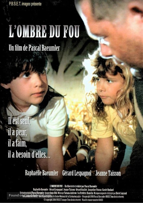 L&#039;ombre du fou - French Movie Poster