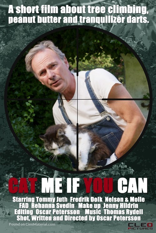 Cat me if you can - Swedish Movie Poster
