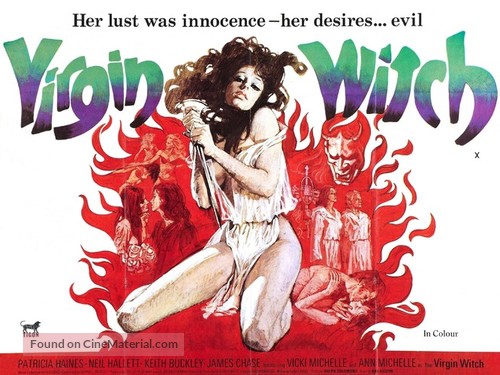 Virgin Witch - British Movie Poster