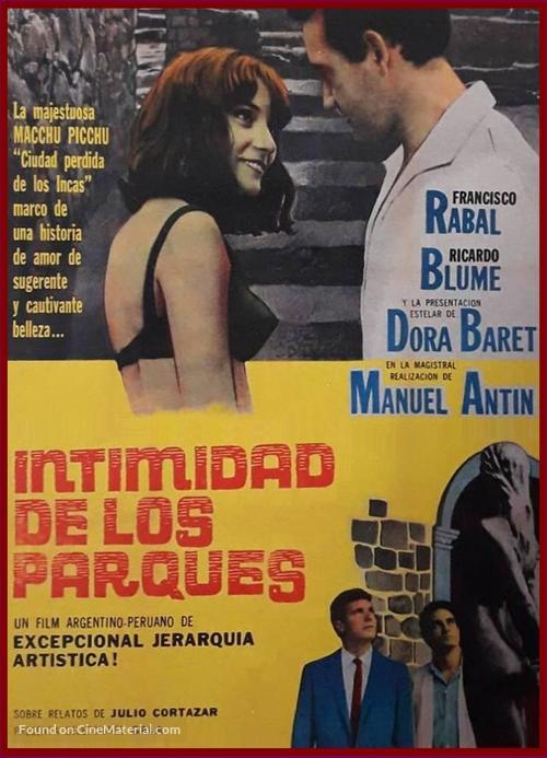 Intimidad de los parques - Argentinian Movie Poster