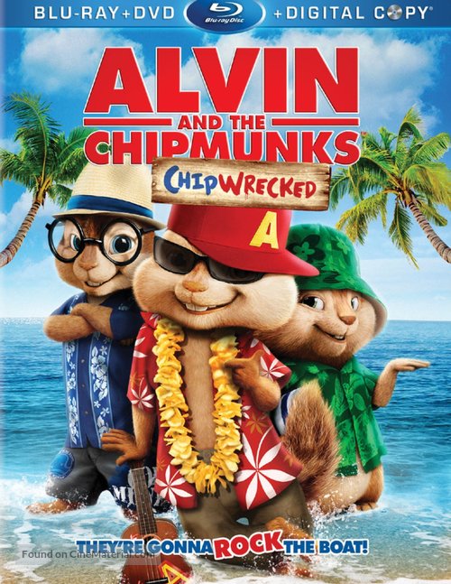 Alvin and the Chipmunks: Chipwrecked - Movie Cover