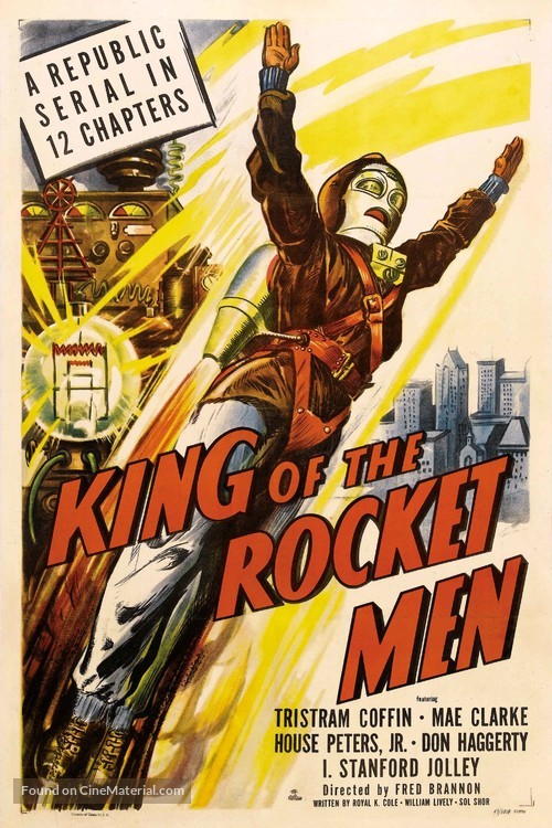 King of the Rocket Men - Movie Poster