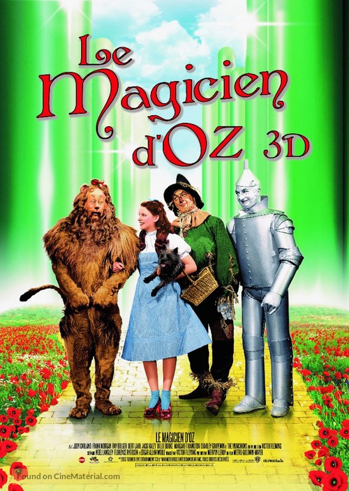 The Wizard of Oz - French Re-release movie poster