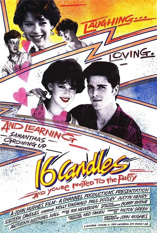 Sixteen Candles - Movie Poster