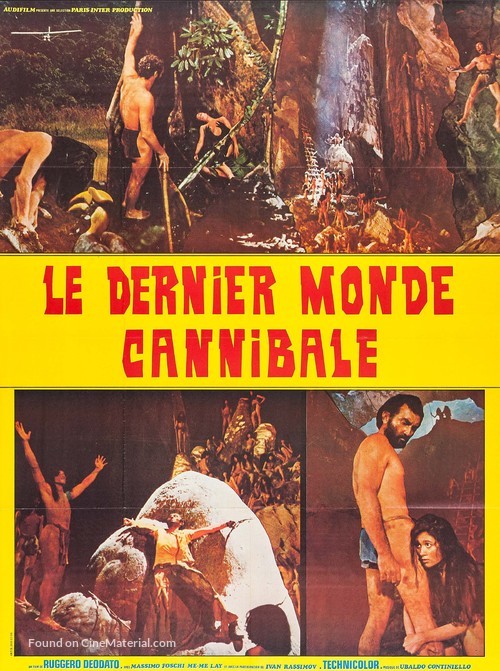 Ultimo mondo cannibale - French Movie Poster