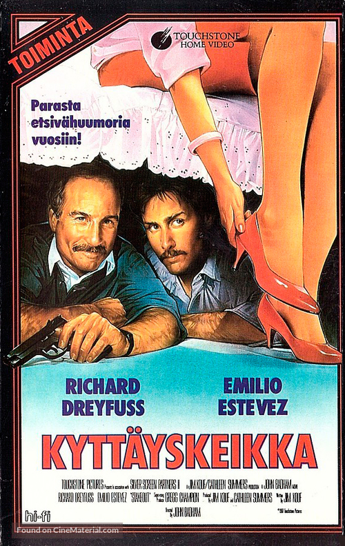 Stakeout - Finnish VHS movie cover