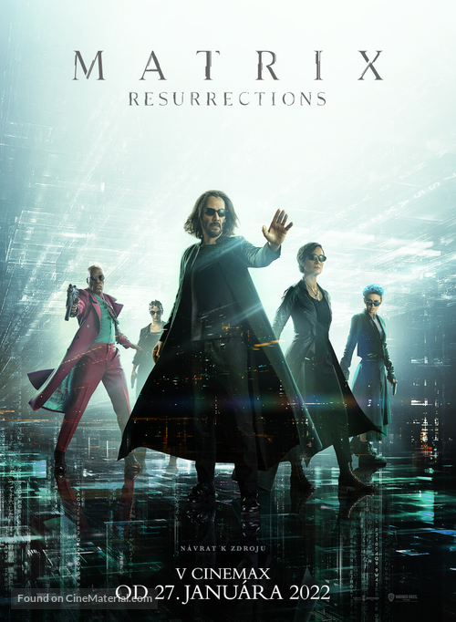 The Matrix Resurrections - Slovak Movie Poster