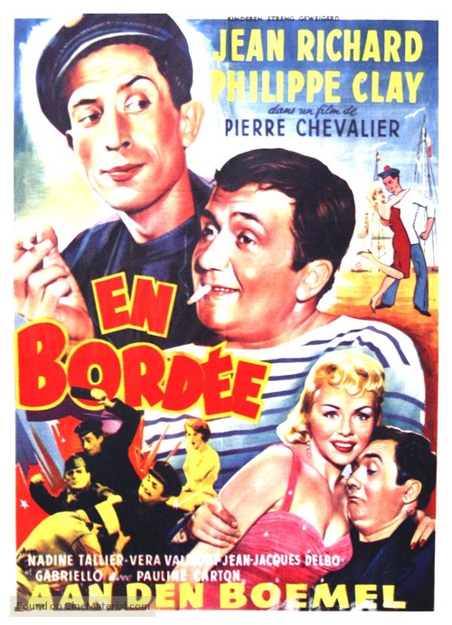 En bord&eacute;e - Belgian Movie Poster