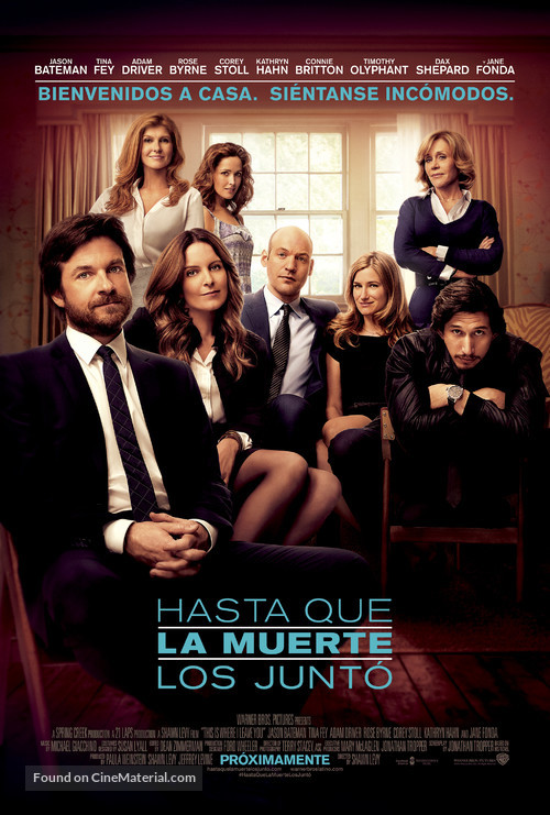 This Is Where I Leave You - Argentinian Movie Poster