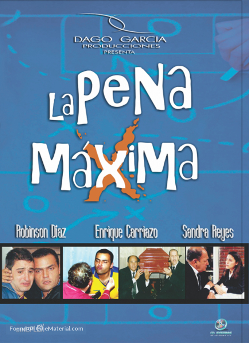 La pena m&aacute;xima - Colombian Movie Cover