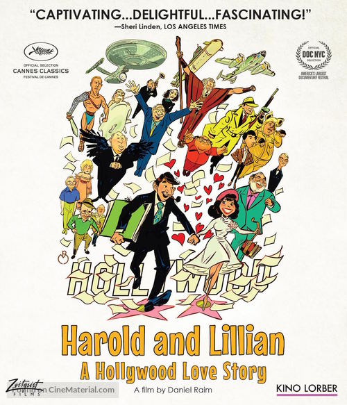 Harold and Lillian: A Hollywood Love Story - Blu-Ray movie cover