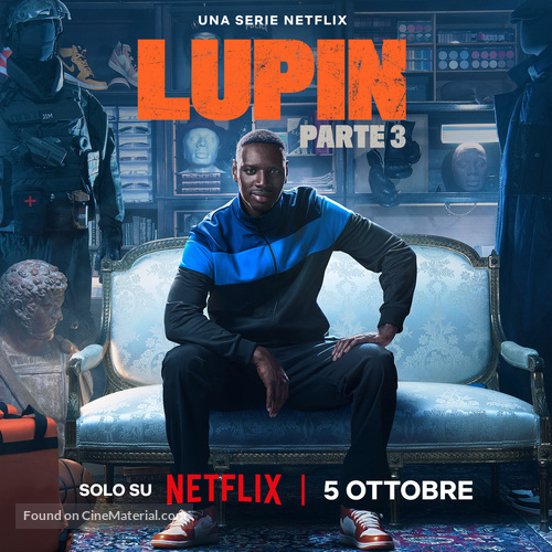 &quot;Arsene Lupin&quot; - Italian Movie Poster