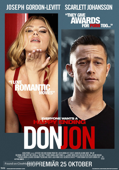 Don Jon - Swedish Movie Poster