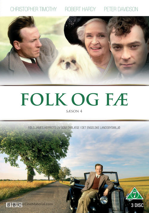 &quot;All Creatures Great and Small&quot; - Danish DVD movie cover