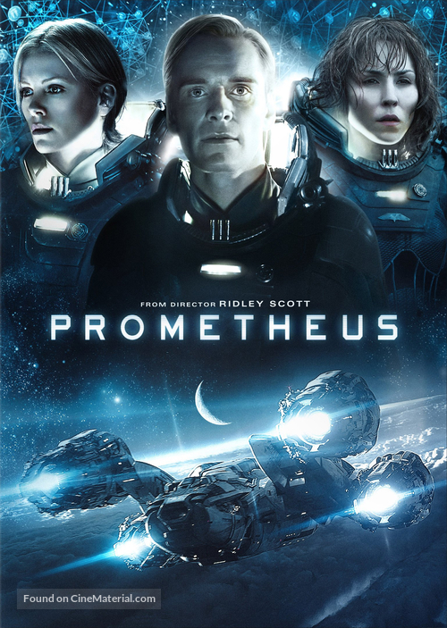 Prometheus - DVD movie cover