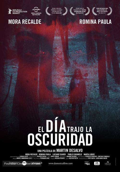 El d&iacute;a trajo la oscuridad - Argentinian Movie Poster