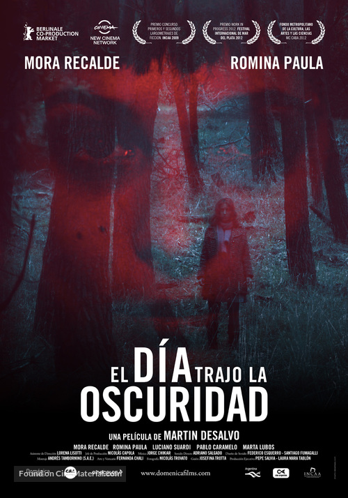 El d&iacute;a trajo la oscuridad - Argentinian Movie Poster