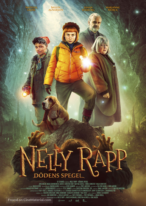 Nelly Rapp - D&ouml;dens spegel - Swedish Movie Poster