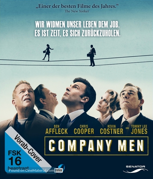 The Company Men - German Blu-Ray movie cover