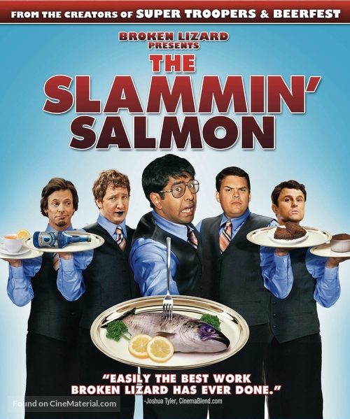 The Slammin&#039; Salmon - Blu-Ray movie cover