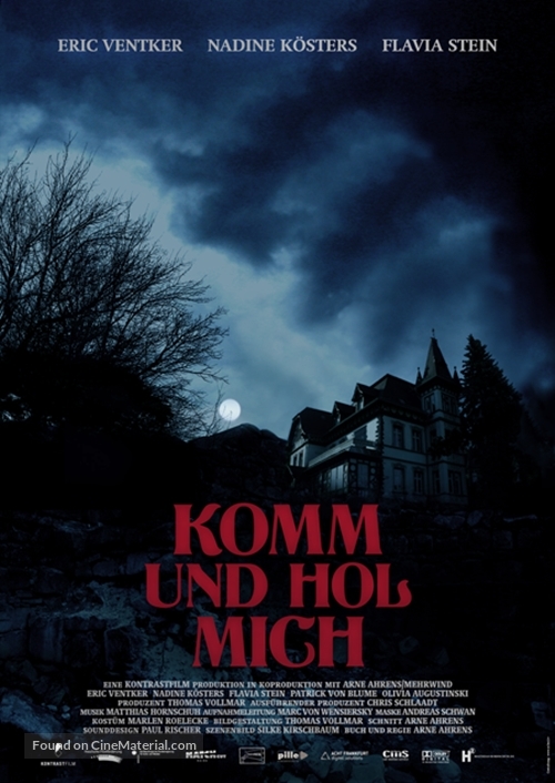Komm und hol&#039; mich - German Movie Poster