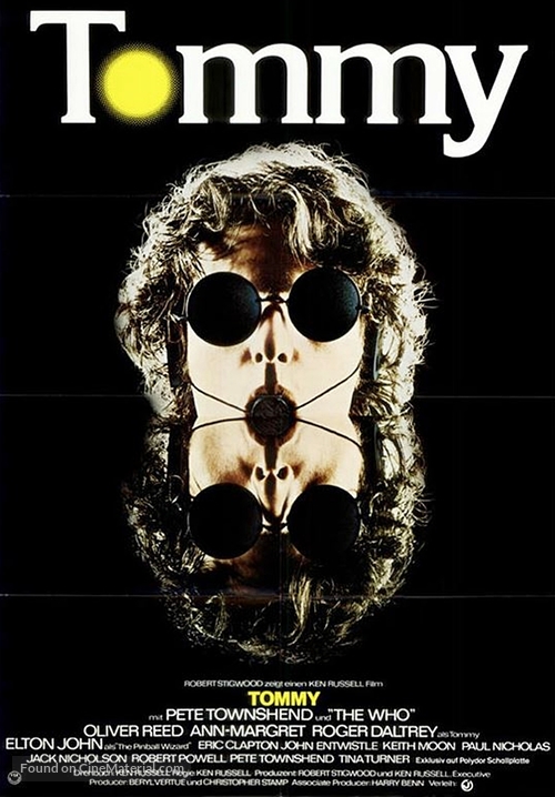 Tommy - German Movie Poster