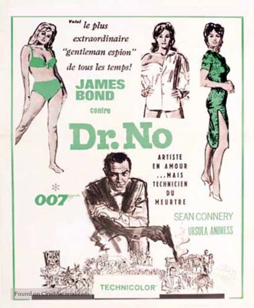 Dr. No - Canadian Movie Poster
