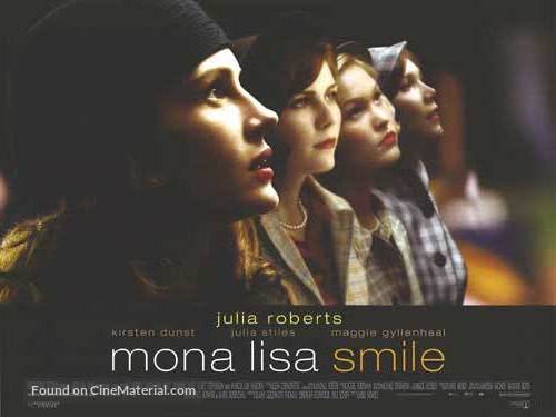 Mona Lisa Smile - British Movie Poster
