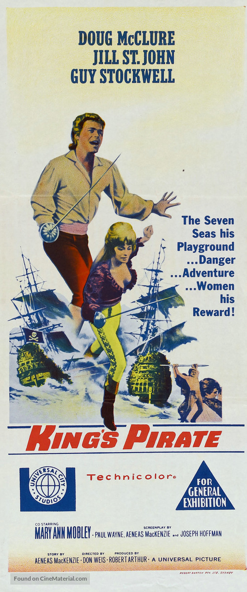 The King&#039;s Pirate - Australian Movie Poster