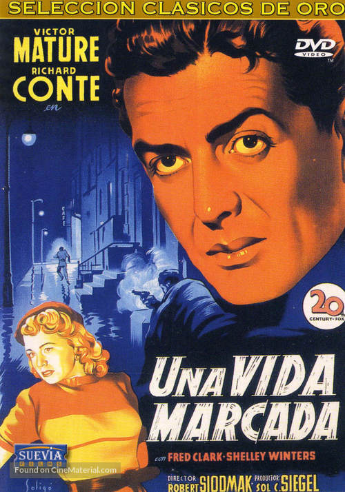 Cry of the City - Spanish DVD movie cover