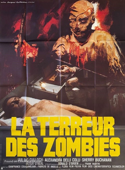 Zombi Holocaust - French Movie Poster