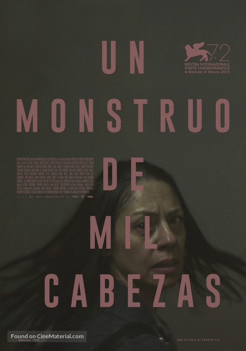 Un monstruo de mil cabezas - Mexican Movie Poster