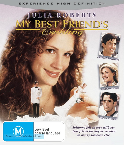 My Best Friend&#039;s Wedding - Australian Blu-Ray movie cover