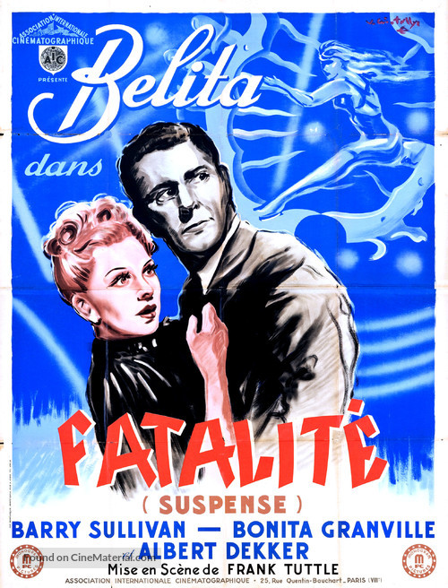 Suspense - French Movie Poster