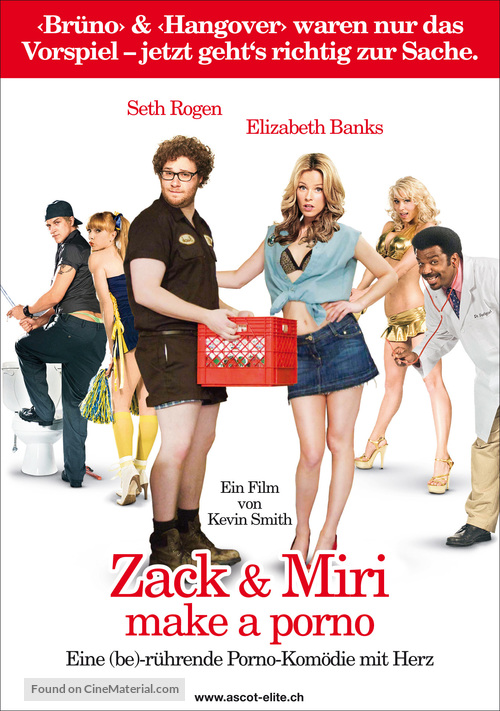 Zack and Miri Make a Porno - Swiss Movie Poster