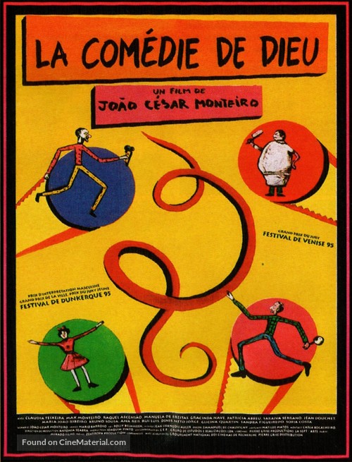 A Com&eacute;dia de Deus - French Movie Poster