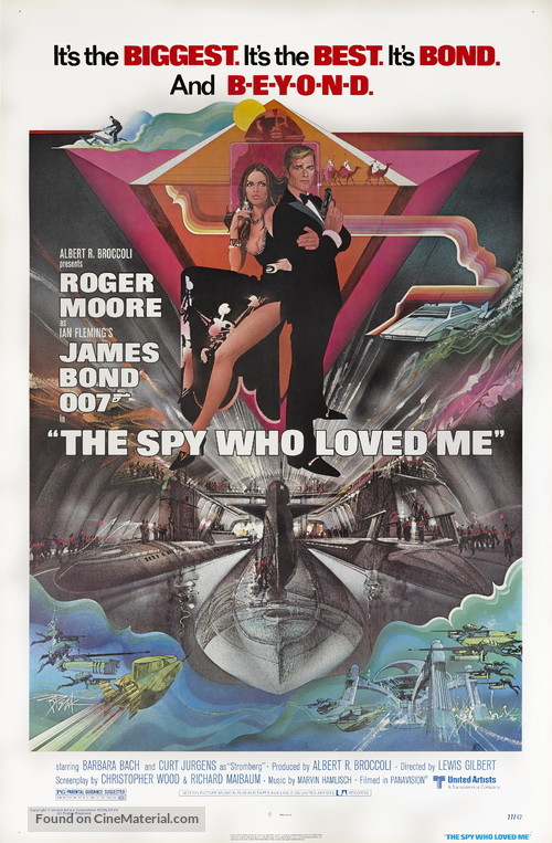 The Spy Who Loved Me - Movie Poster